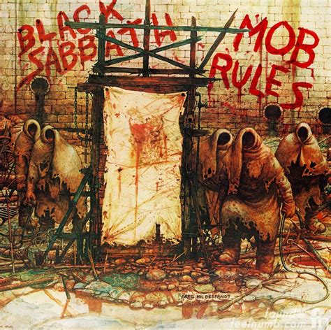 black sabbath mob rules cover art